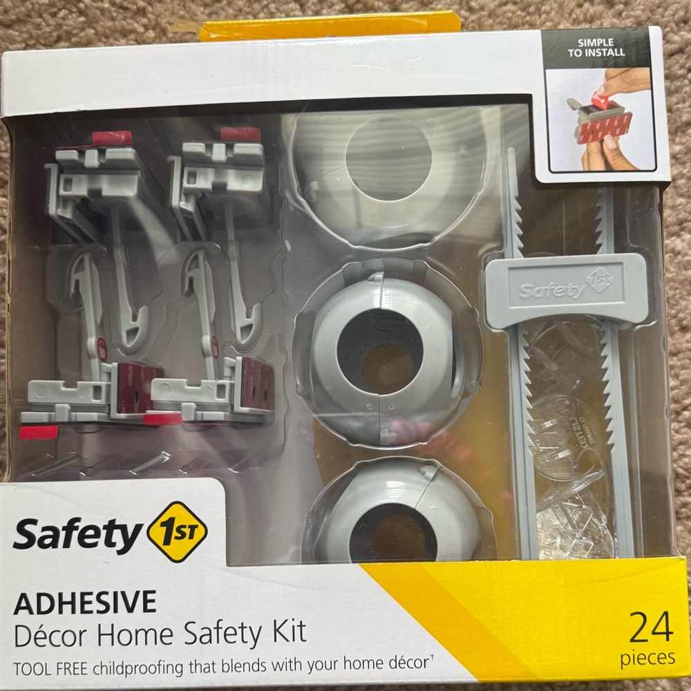 Safety 1st Adhesive Décor Home Safety Kit